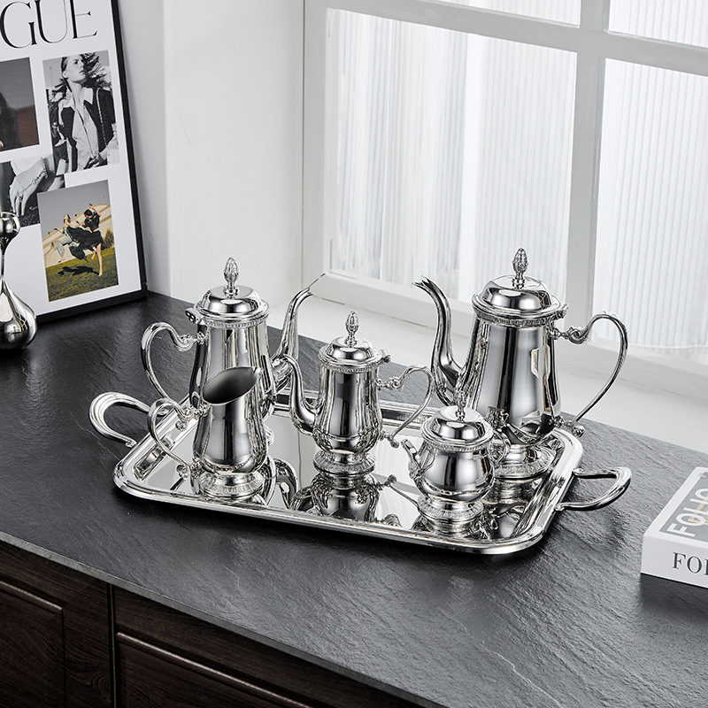 Coffee Tea Milk - Nordic Stainless Steel Afternoon Tea Coffee