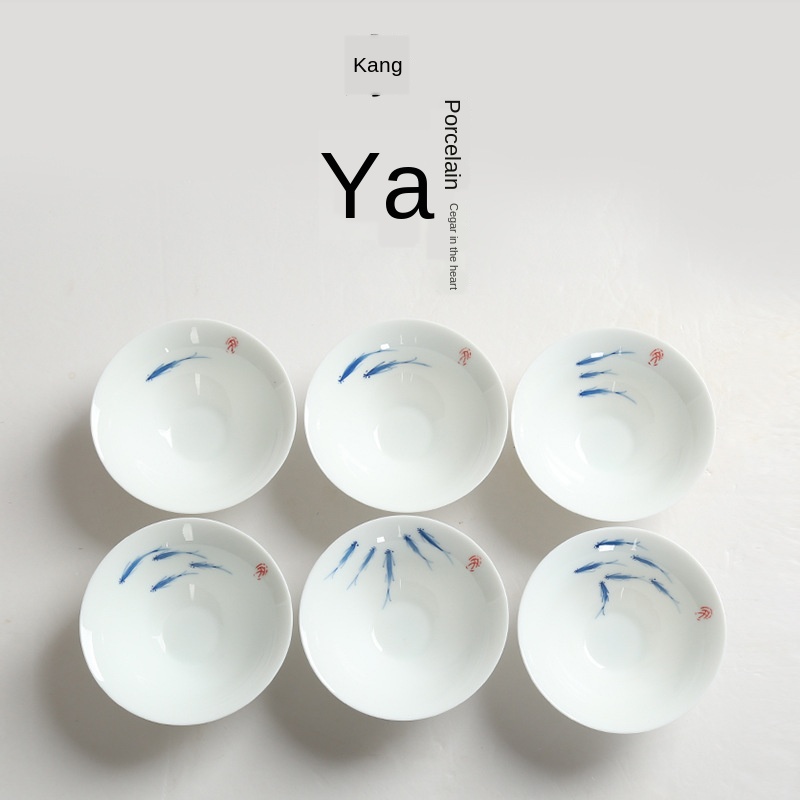 Coffee Tea Set Up - Teacup Ceramic Kung Fu Teacup Hand-Painted