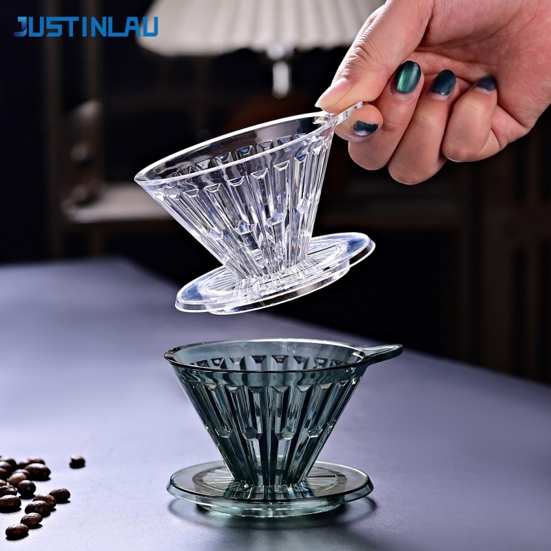 Pour Over Kettle - JUSTINLAU Coffee Dripper PC Plastic Hand-poured