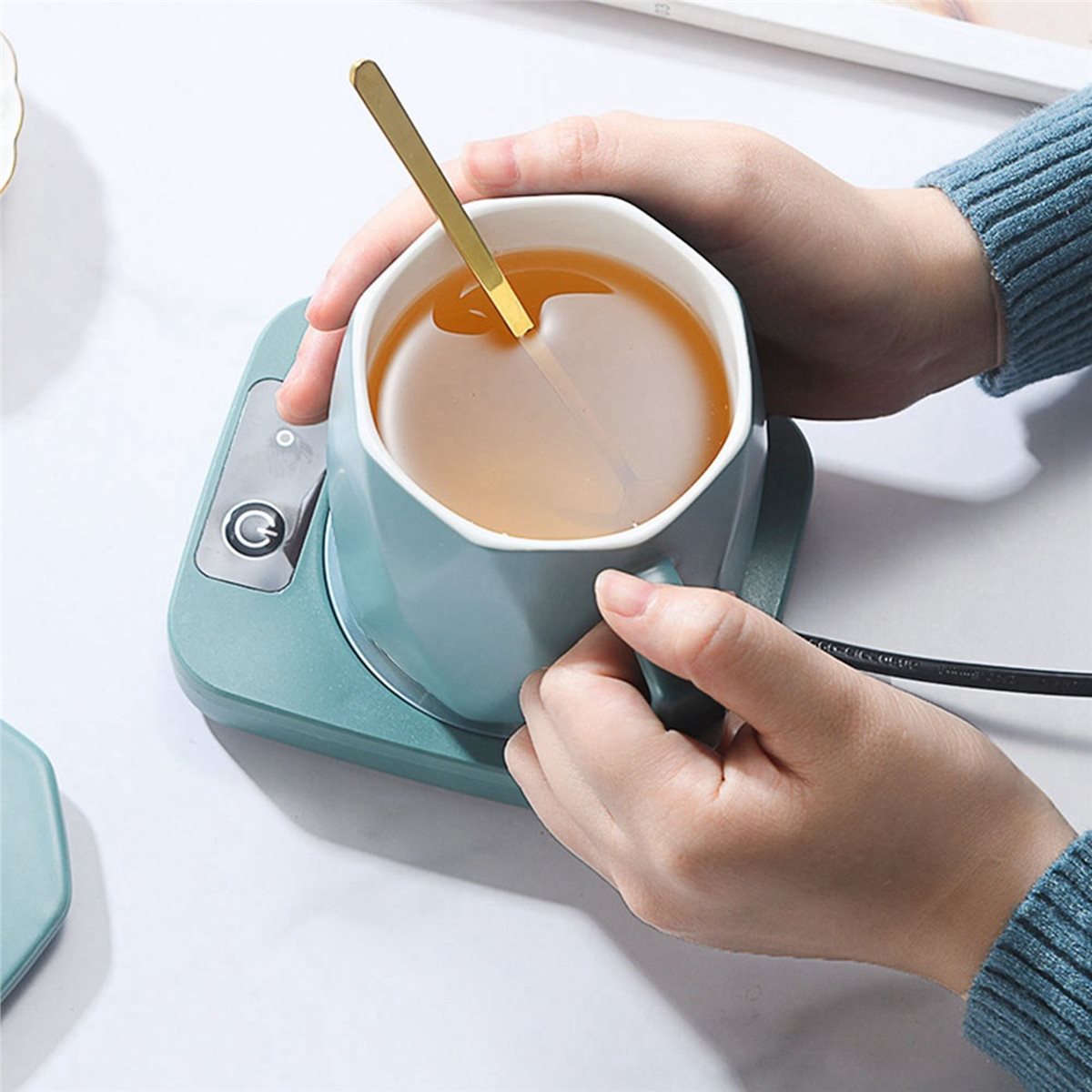 Coffee Tea Milk - [Promotions]Mug Heater Coffee Mug Cup Warmer