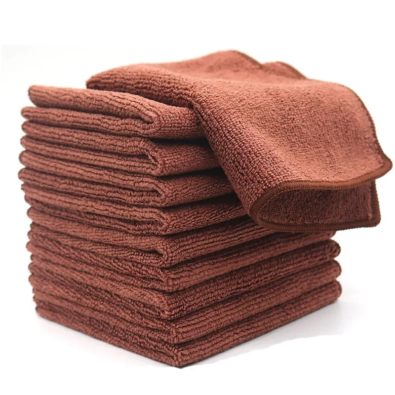 Coffee Tea Knits - 1/5Pcs Kitchen Cleaning Cloths Towels Milk
