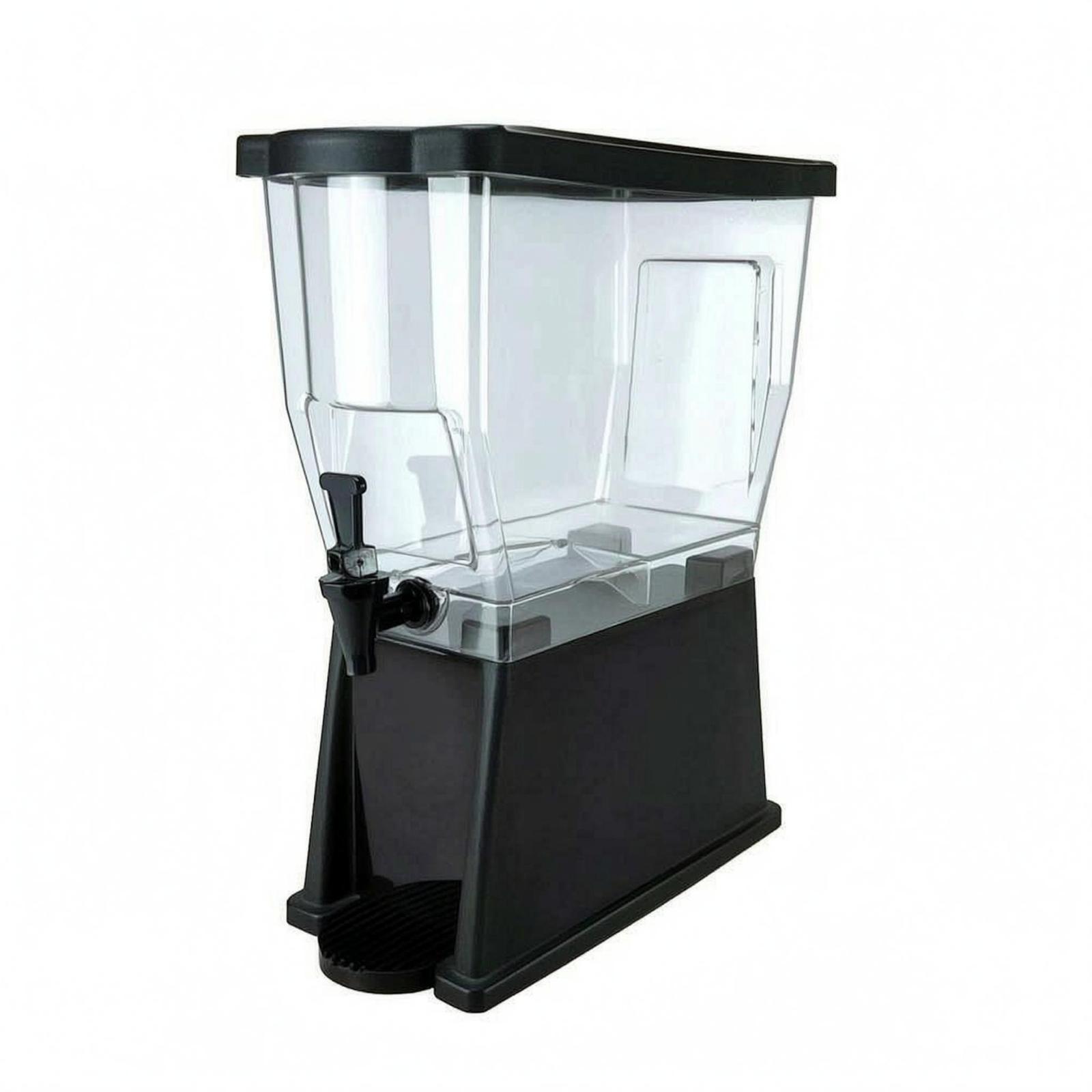 Coffee Tea Drink - Rectangular Beverage Dispenser with Tap Cold