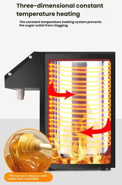Commercial Automatic Sugar Syr - огляд і ціна Coffee Tea Machine