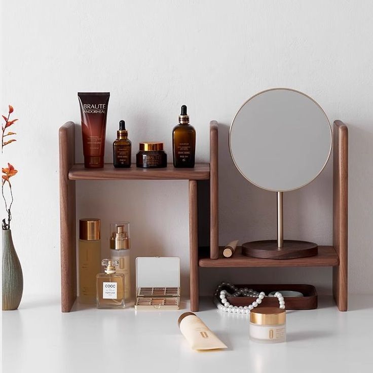 Black Walnut Wood Storage Rack - огляд і ціна Coffee Tea Display