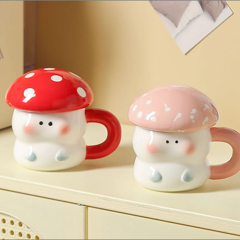 Cute Mushroom Mug Exquisite Ce - огляд і ціна Coffee Tea English