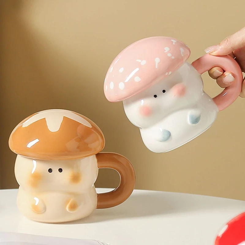 Cute Mushroom Mug Exquisite Ce - огляд і ціна Coffee Tea English