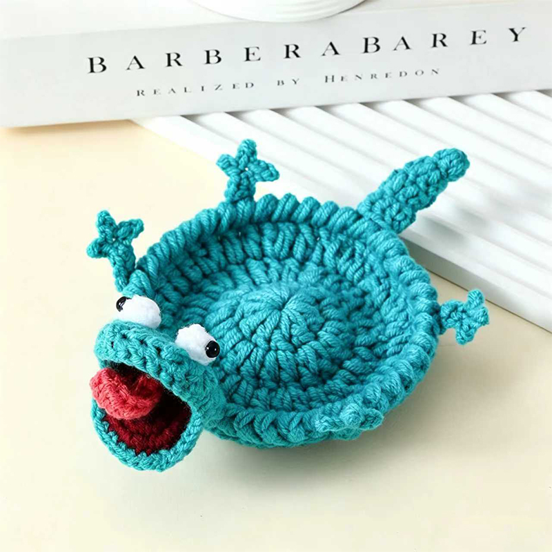 Cute Crochet Animal Coaster Ha - огляд і ціна Coffee Tea Knits