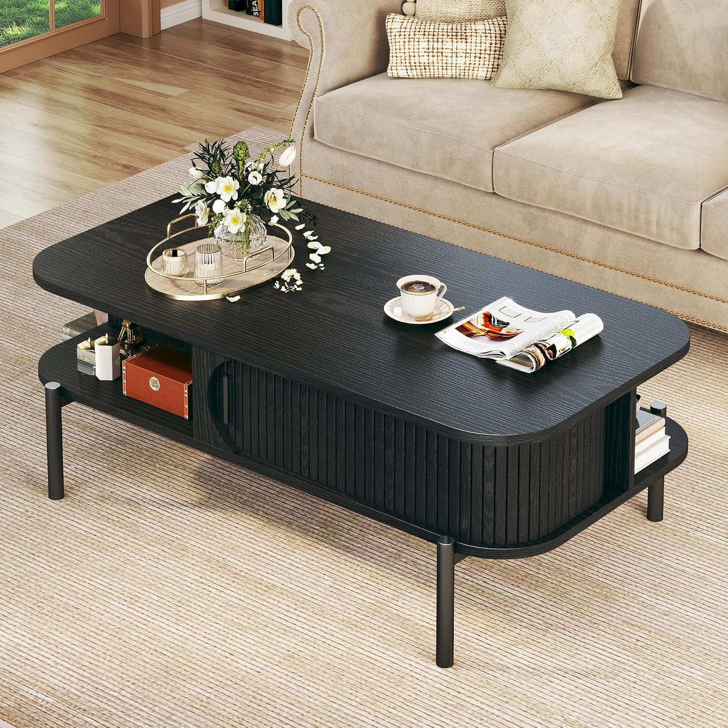 Coffee Table, Living Room Cent - огляд і ціна Coffee Tea Display