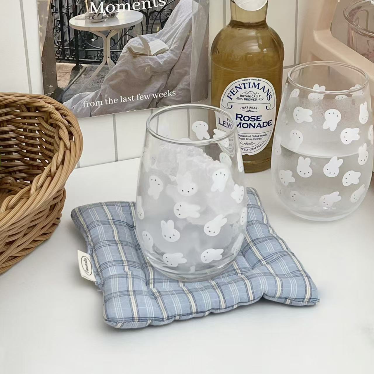Cute Miffy Rabbit Printed Glas - огляд і ціна Coffee Tea Milk