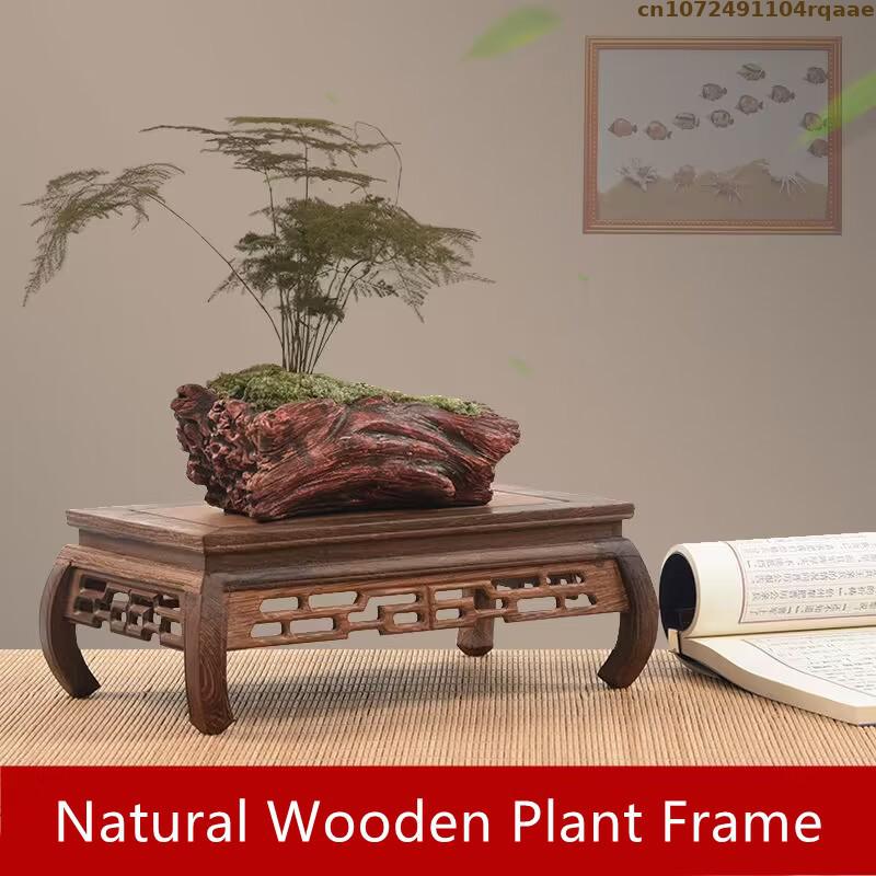 Premium Wooden Bases Bonsai Ho - огляд і ціна Coffee Tea Display