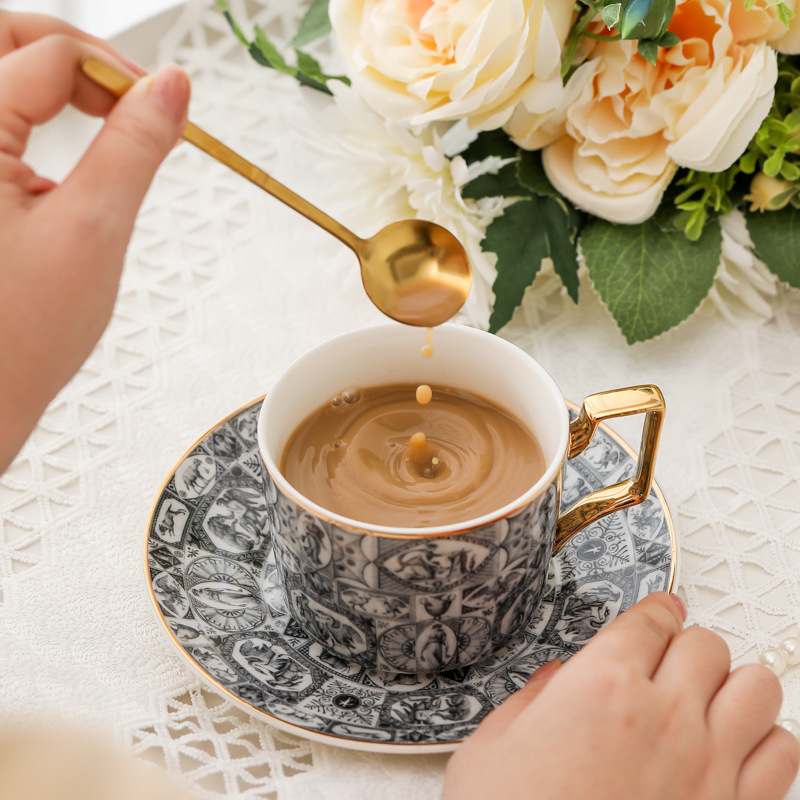 European style light luxury co - огляд і ціна Coffee Tea English