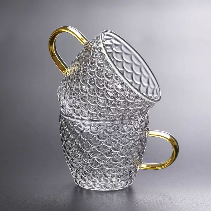 Glass Tea Cups small Cups Home - огляд і ціна Espresso Cup Saucer