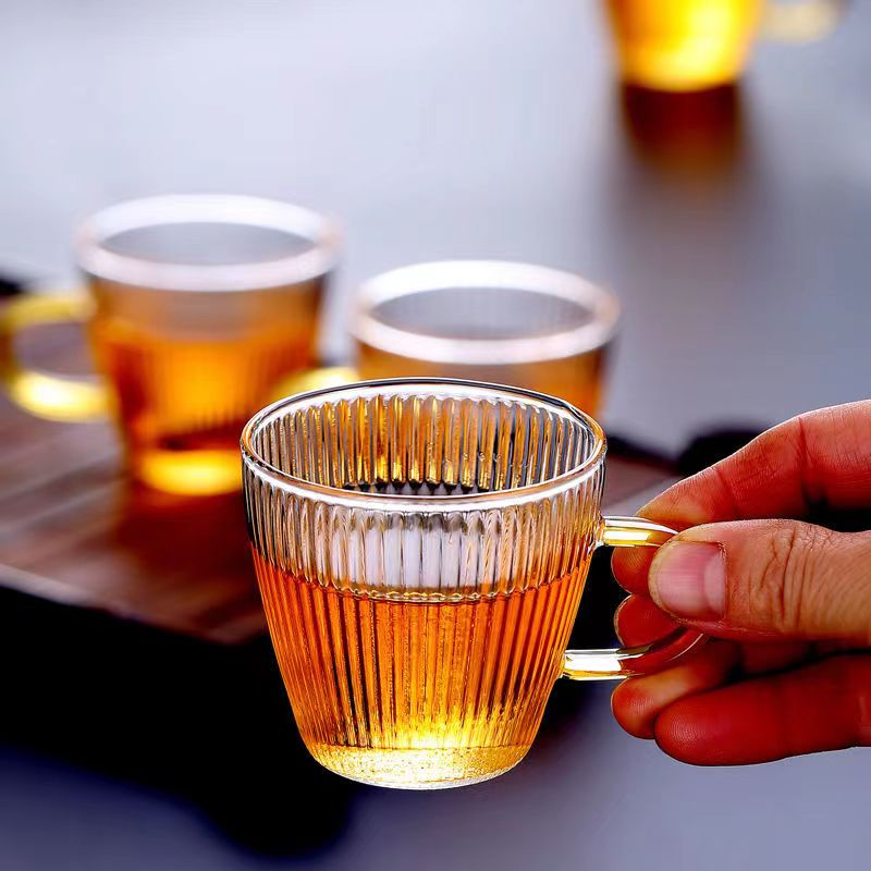 Glass Tea Cups small Cups Home - огляд і ціна Espresso Cup Saucer