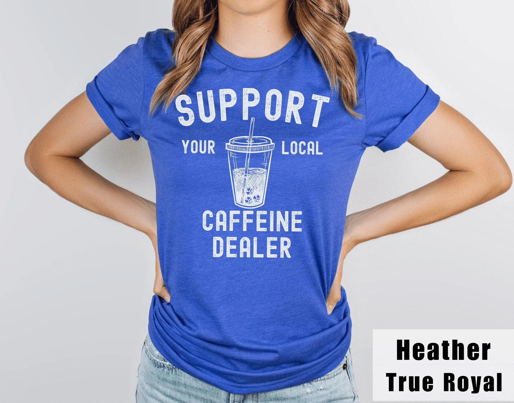 Iced Coffee T Shirt Support Yo - огляд і ціна Coffee Tea Knits
