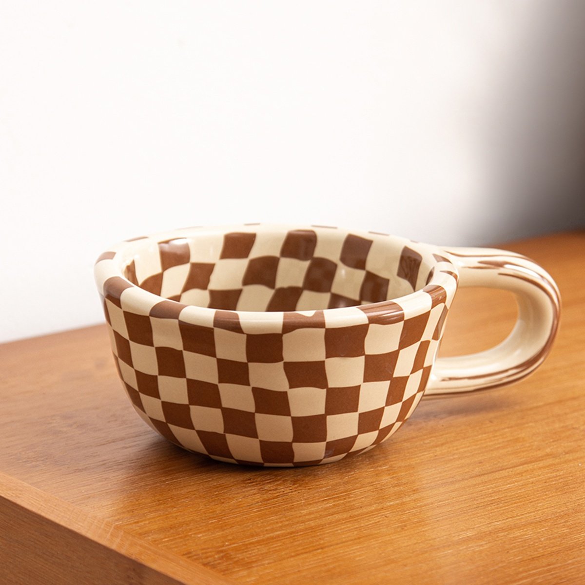 1pc Ceramic Coffee Mug with Wr - огляд і ціна Coffee & Tea Restaurant