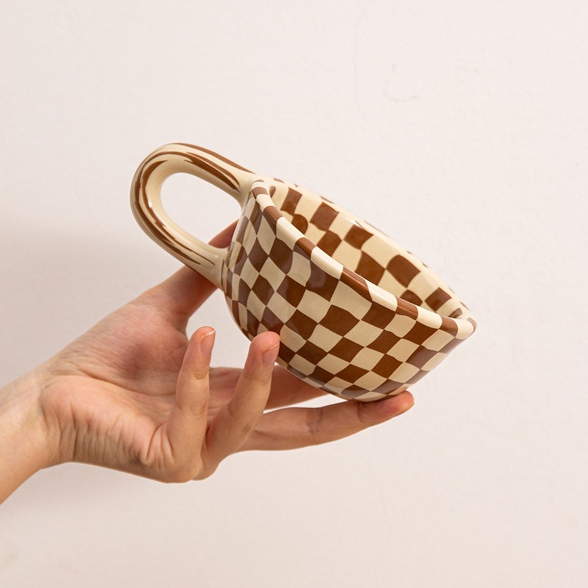 1pc Ceramic Coffee Mug with Wr - огляд і ціна Coffee & Tea Restaurant