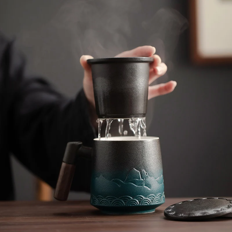 Ceramic Strainer Tea Cup Mug w - огляд і ціна Coffee Tea Japan