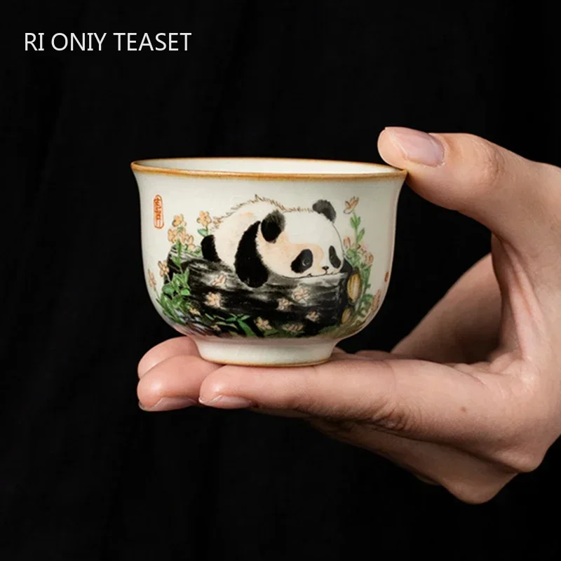 1 Pc Chinese Tradition Ru Kiln - огляд і ціна Coffee Tea Set Up