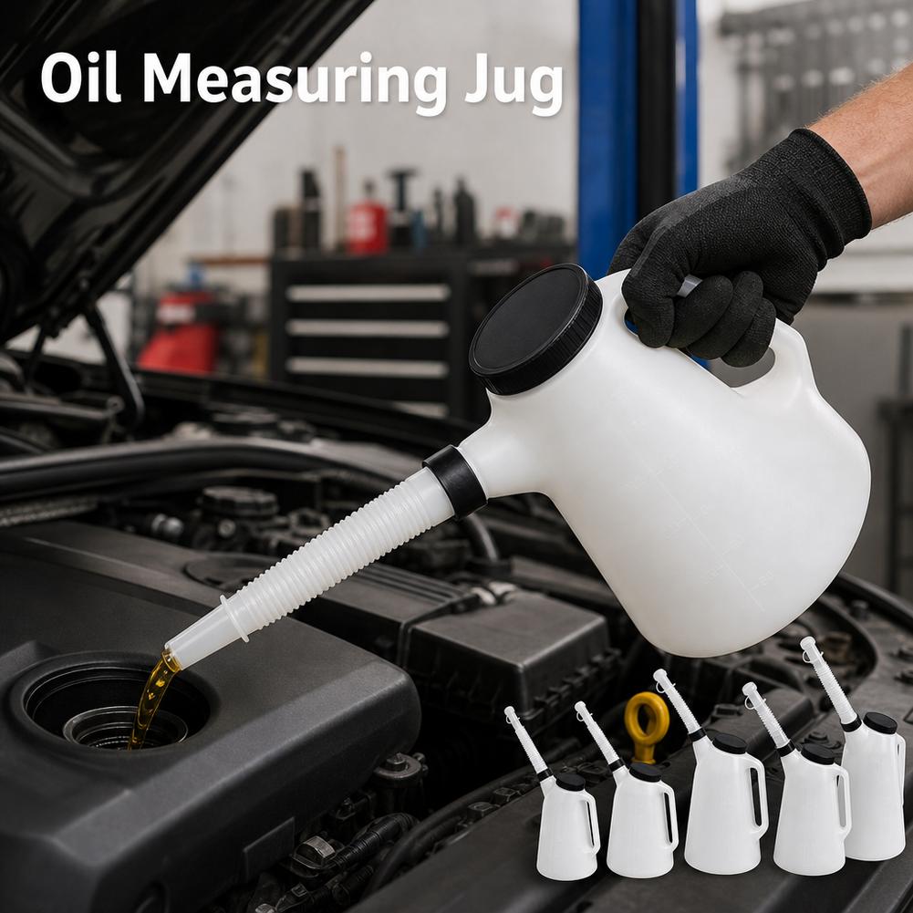 5L Oil Measuring Jug Flexible  - огляд і ціна Pour Over Kettle