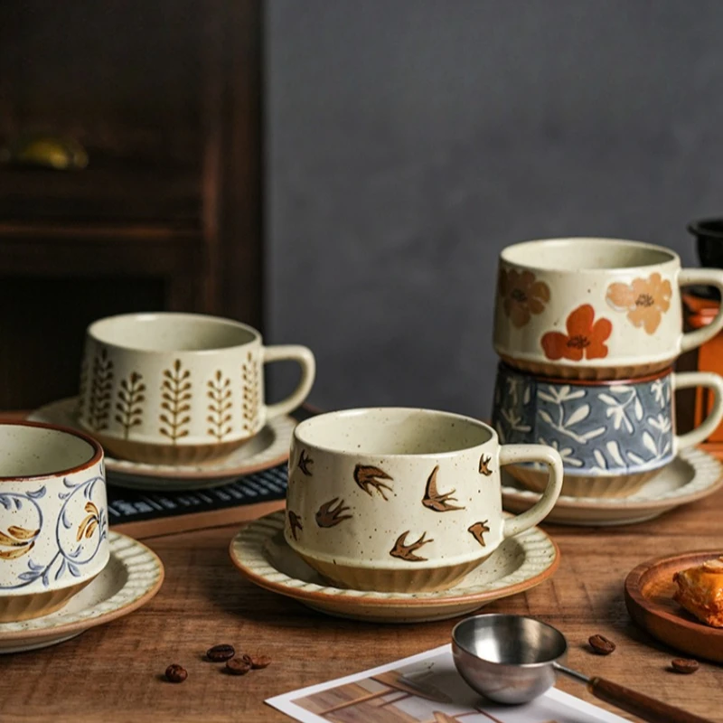 High-class Sense of Retro Coff - огляд і ціна Espresso Cup Saucer