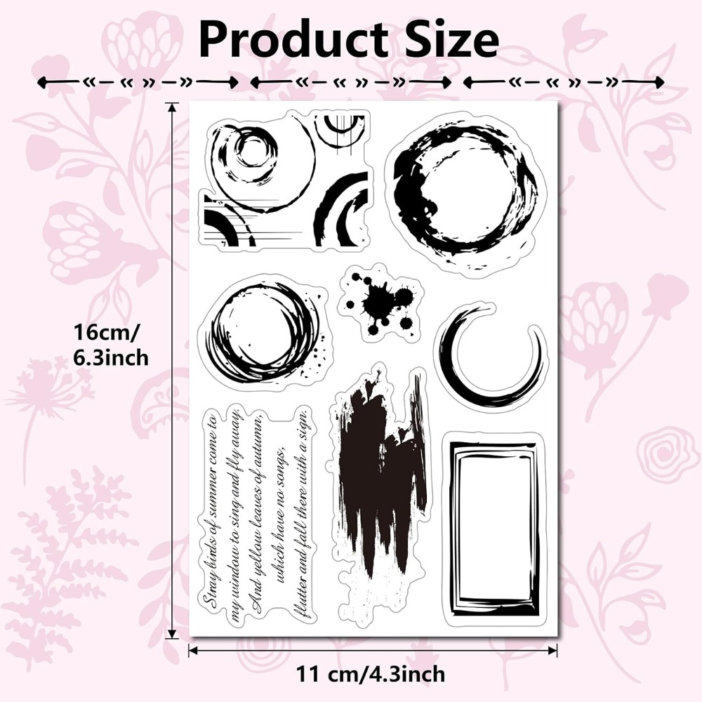 Coffee Tea Stain Clear Rubber  - огляд і ціна Coffee Tea Journal