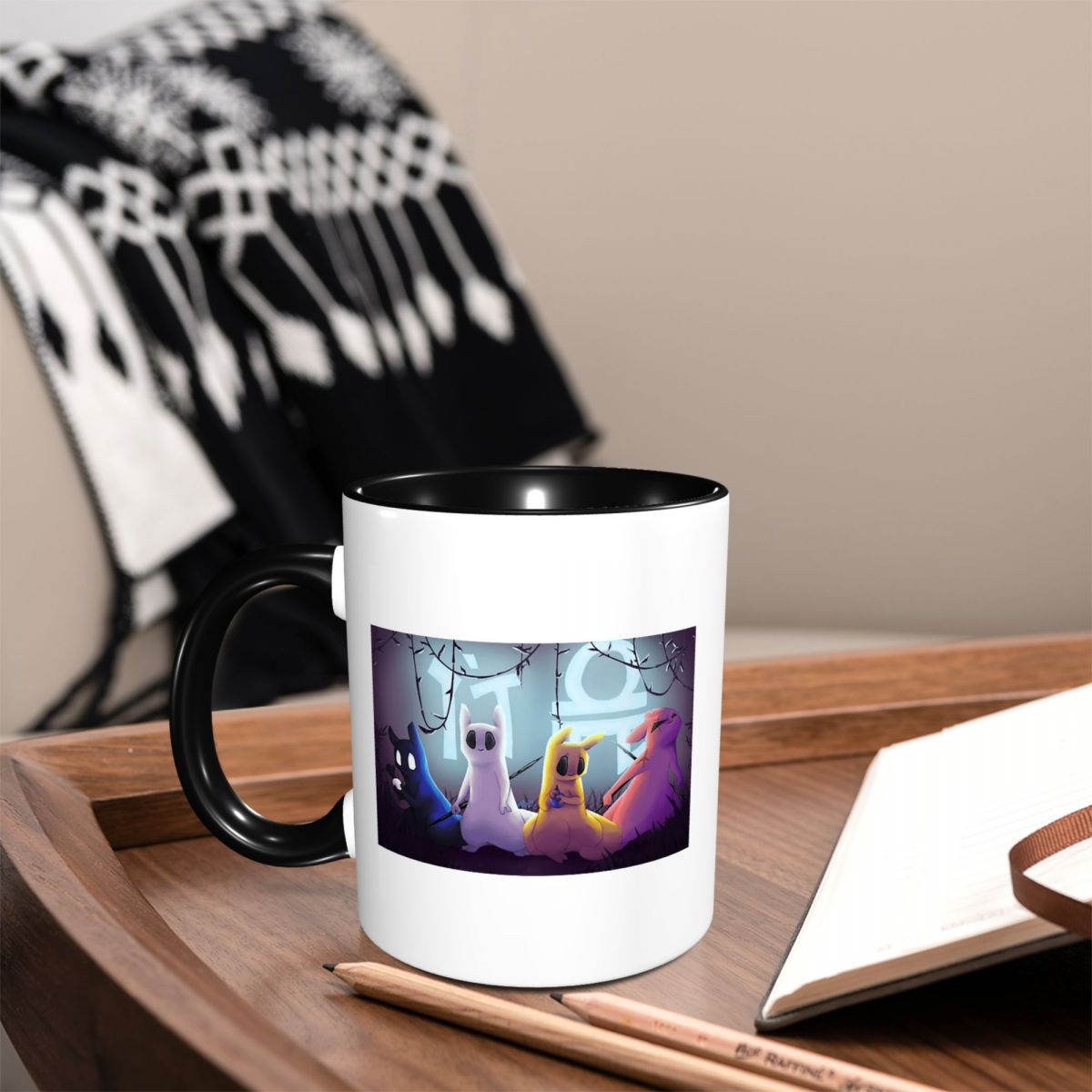 Slugcat Rain World Game Mug Fu - огляд і ціна Coffee Tea World