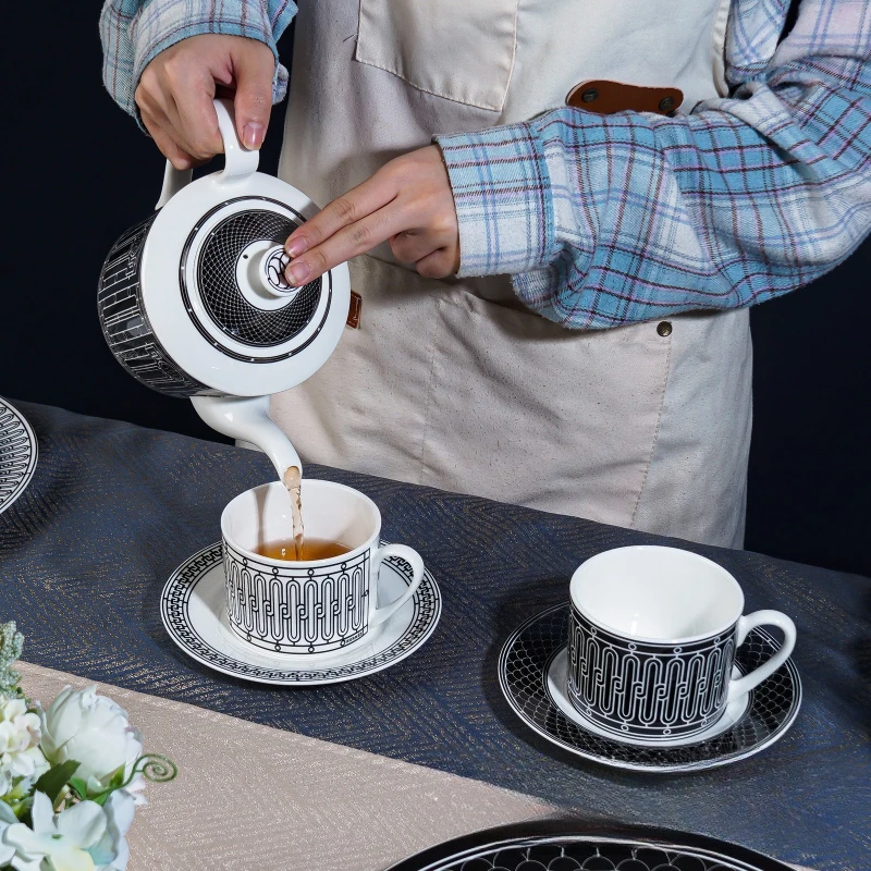 Simple European-Style Tea Set  - огляд і ціна Espresso Cup Saucer