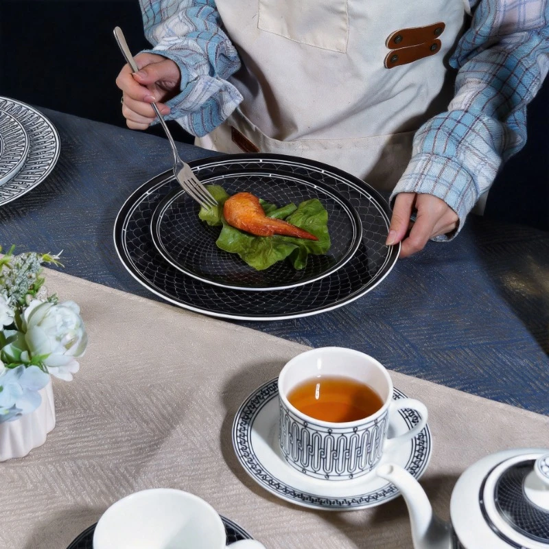 Simple European-Style Tea Set  - огляд і ціна Espresso Cup Saucer