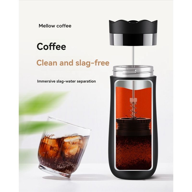 AA94-Portable French Press Tra - огляд і ціна Coffee Tea Maker