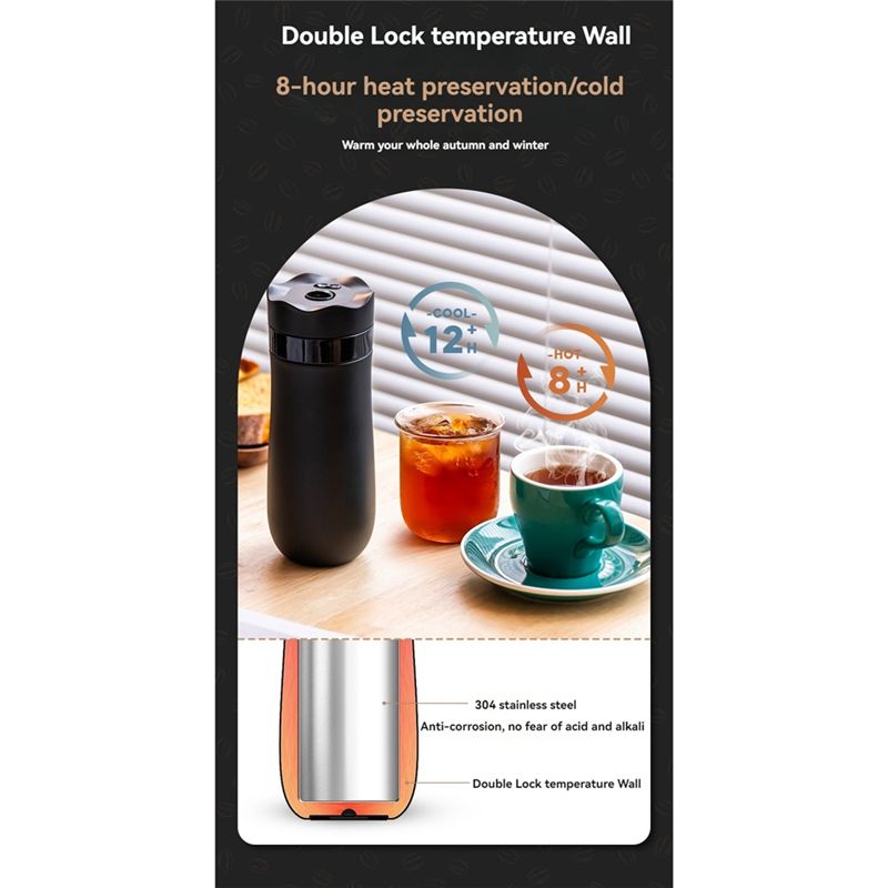 AA94-Portable French Press Tra - огляд і ціна Coffee Tea Maker