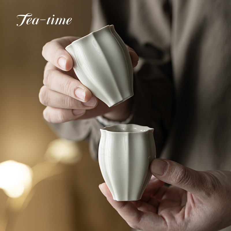 Chinese Grass Ash Tea Cup Cera - огляд і ціна Coffee Tea Set Up
