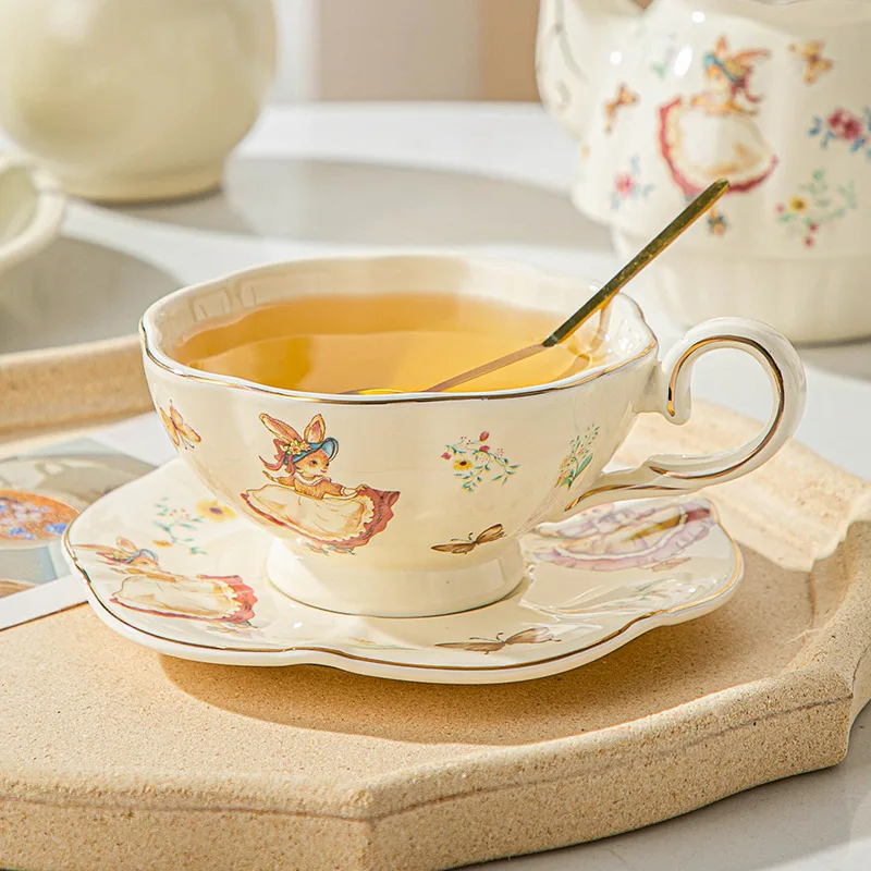 English retro coffee cup and p - огляд і ціна Coffee Tea English