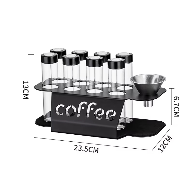 Coffee Beans Container Tube Di - огляд і ціна Coffee Tea Display