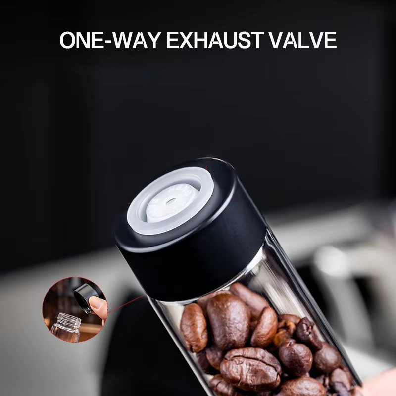 Coffee Beans Container Tube Di - огляд і ціна Coffee Tea Display