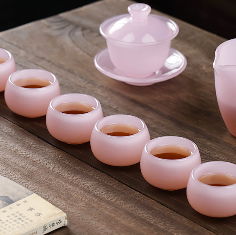 Hibiscus Jade Porcelain Teacup - огляд і ціна Coffee Tea Set Up