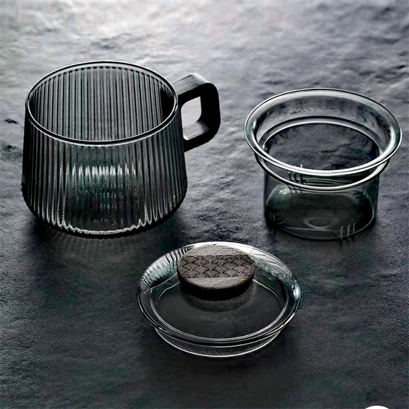 300ml Striped High Borosilicat - огляд і ціна Coffee Tea Japan