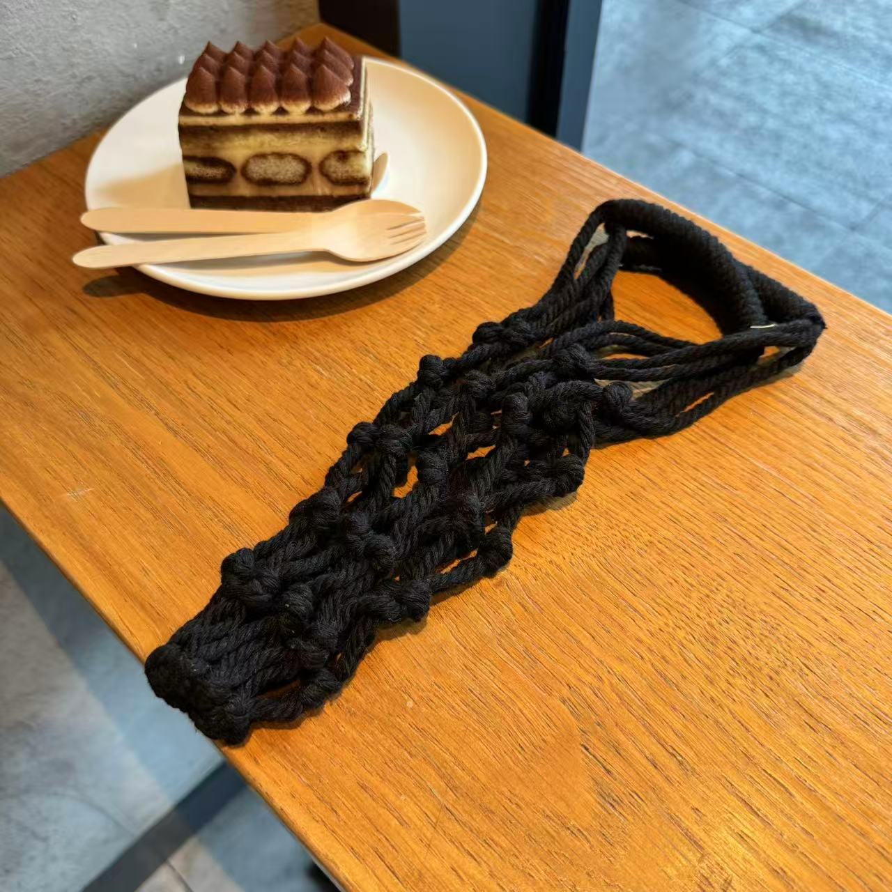 2PCS Handmade Macrame Cup Hold - огляд і ціна Coffee Tea Knits