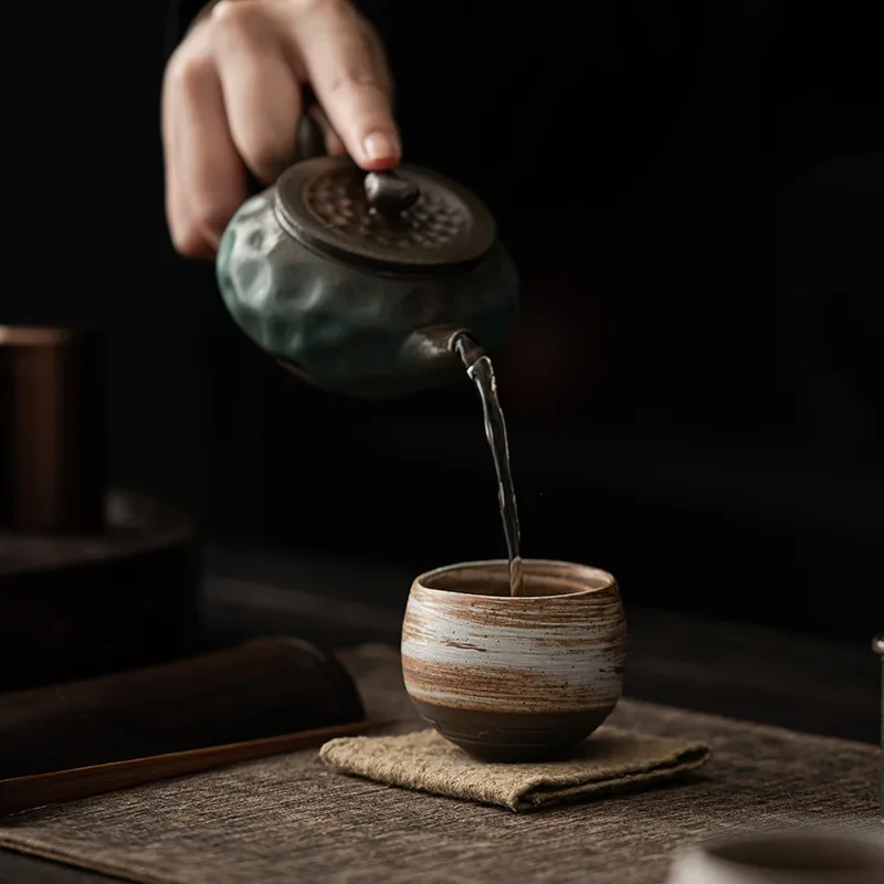 1PC Handmade Ceramic Tea Cup P - огляд і ціна Coffee Tea Japan
