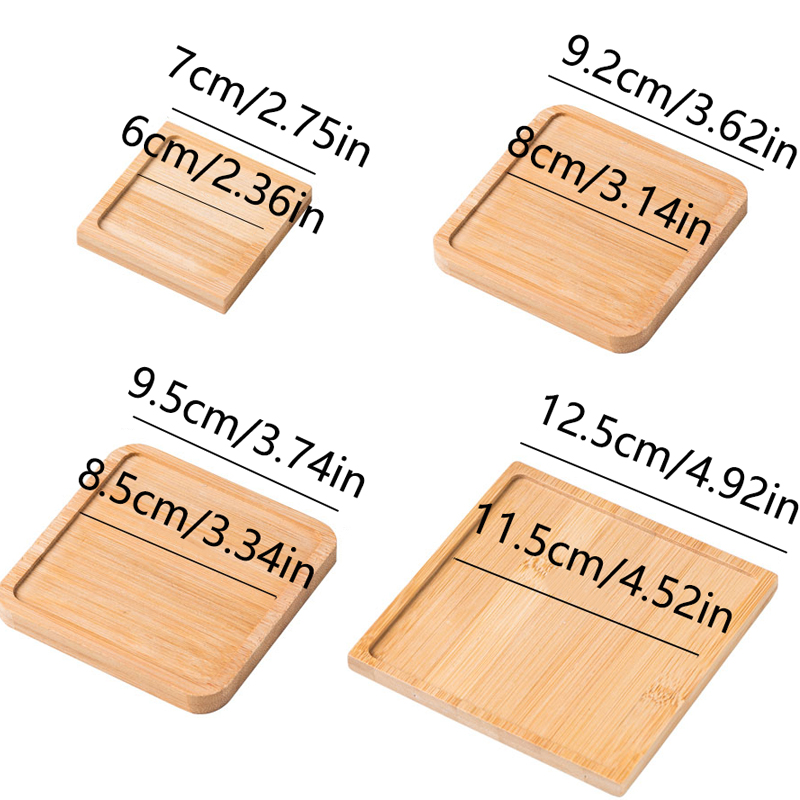Tableware Solid Wood Food Tray - огляд і ціна Coffee Tea Japan