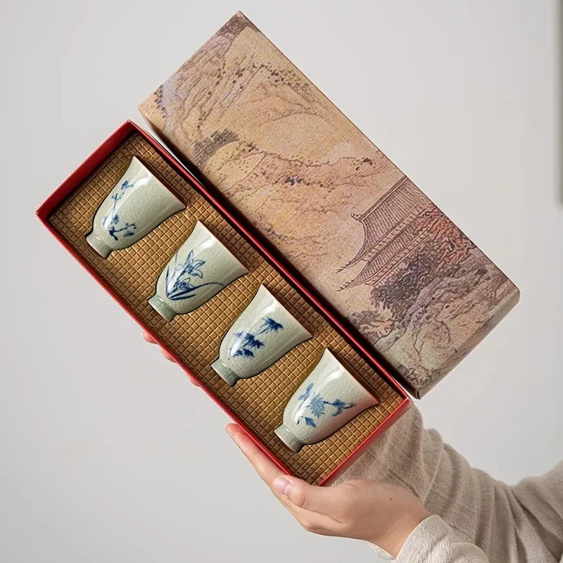 Unique Chinese Four Noble Plan - огляд і ціна Coffee Tea Set Up