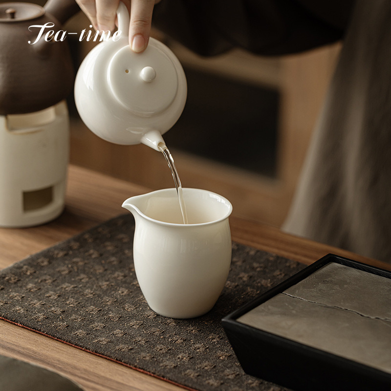 Sheep Fat Jade Porcelain Cup F - огляд і ціна Coffee Tea Set Up