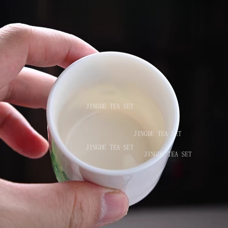 Sheep Fat Jade Straight Mouth  - огляд і ціна Coffee Tea Set Up