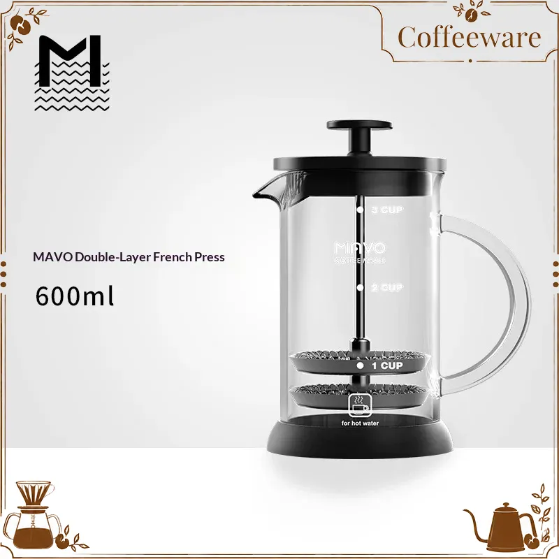 MAVO French Press Coffee Maker - огляд і ціна Coffee Tea Maker
