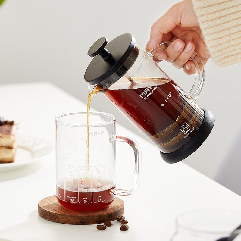 MAVO French Press Coffee Maker - огляд і ціна Coffee Tea Maker