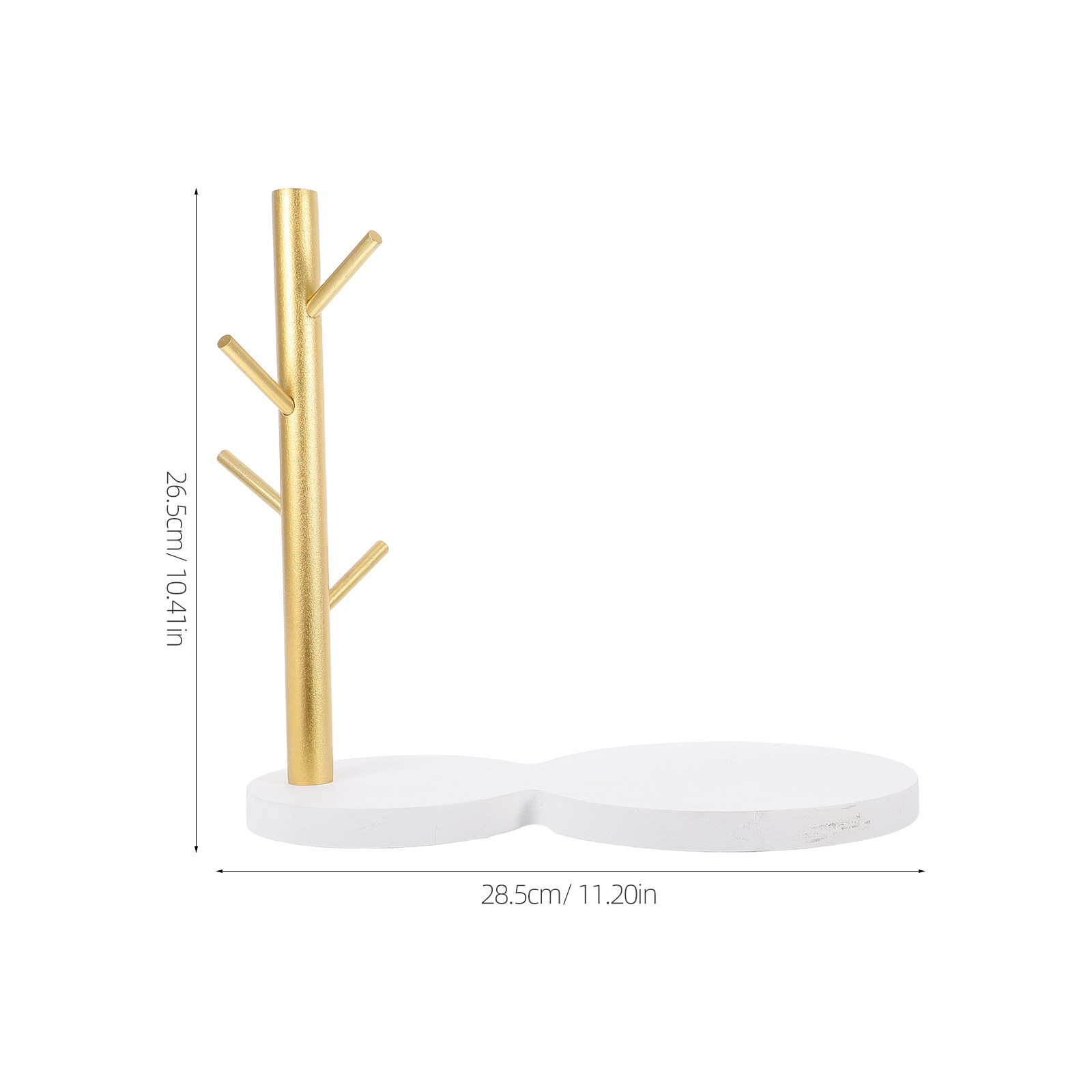 Wooden Tea Cup Storage Rack Ea - огляд і ціна Coffee Tea Display