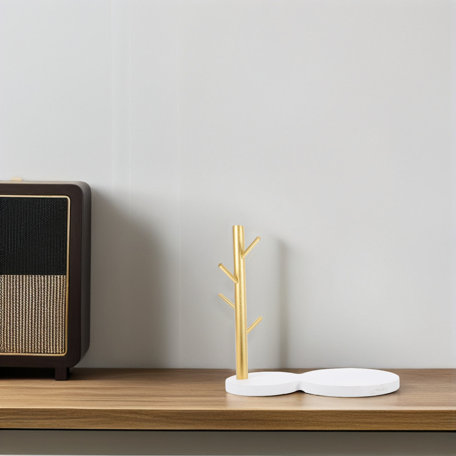 Wooden Tea Cup Storage Rack Ea - огляд і ціна Coffee Tea Display