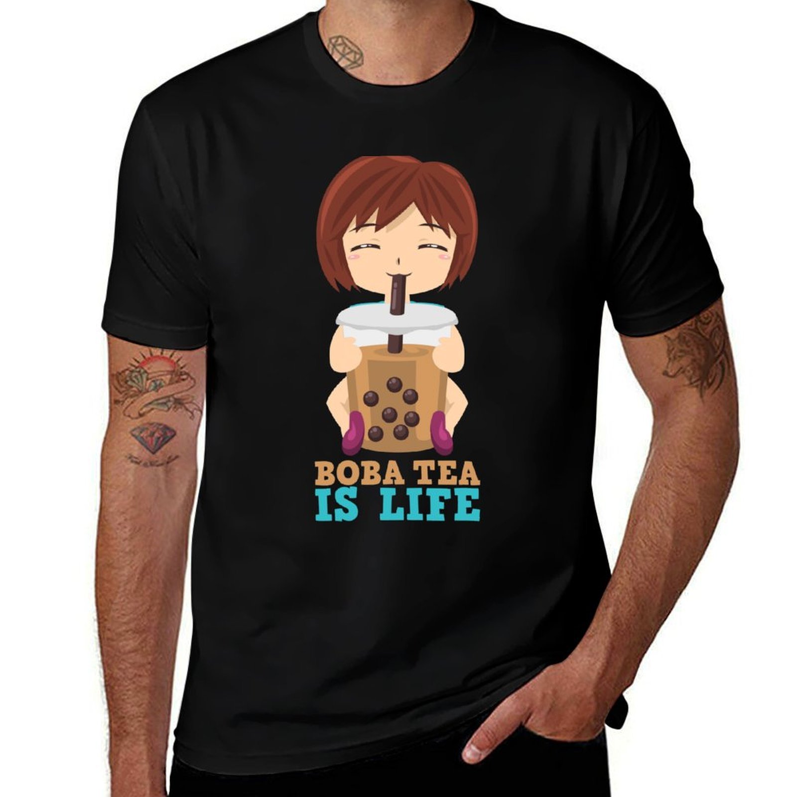 Boba Tea is Life / Asia Bubble - огляд і ціна Coffee Tea Knits
