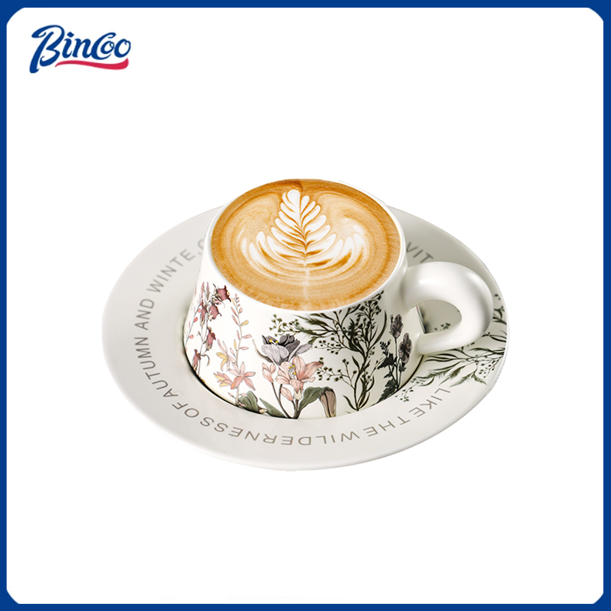 BINCOO 260ml Ceramic Coffee Cu - огляд і ціна Espresso Cup Saucer
