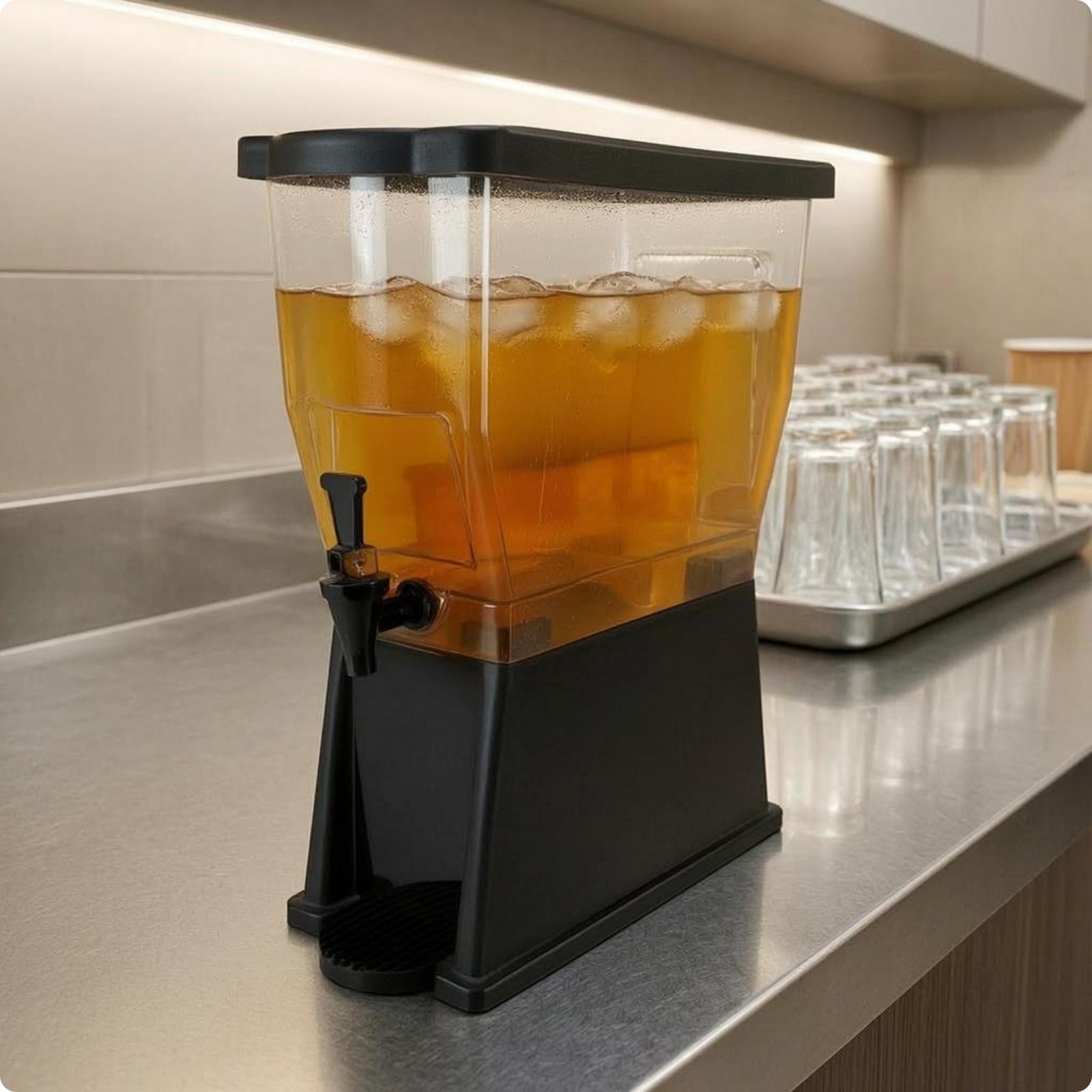 Rectangular Beverage Dispenser - огляд і ціна Coffee Tea Drink