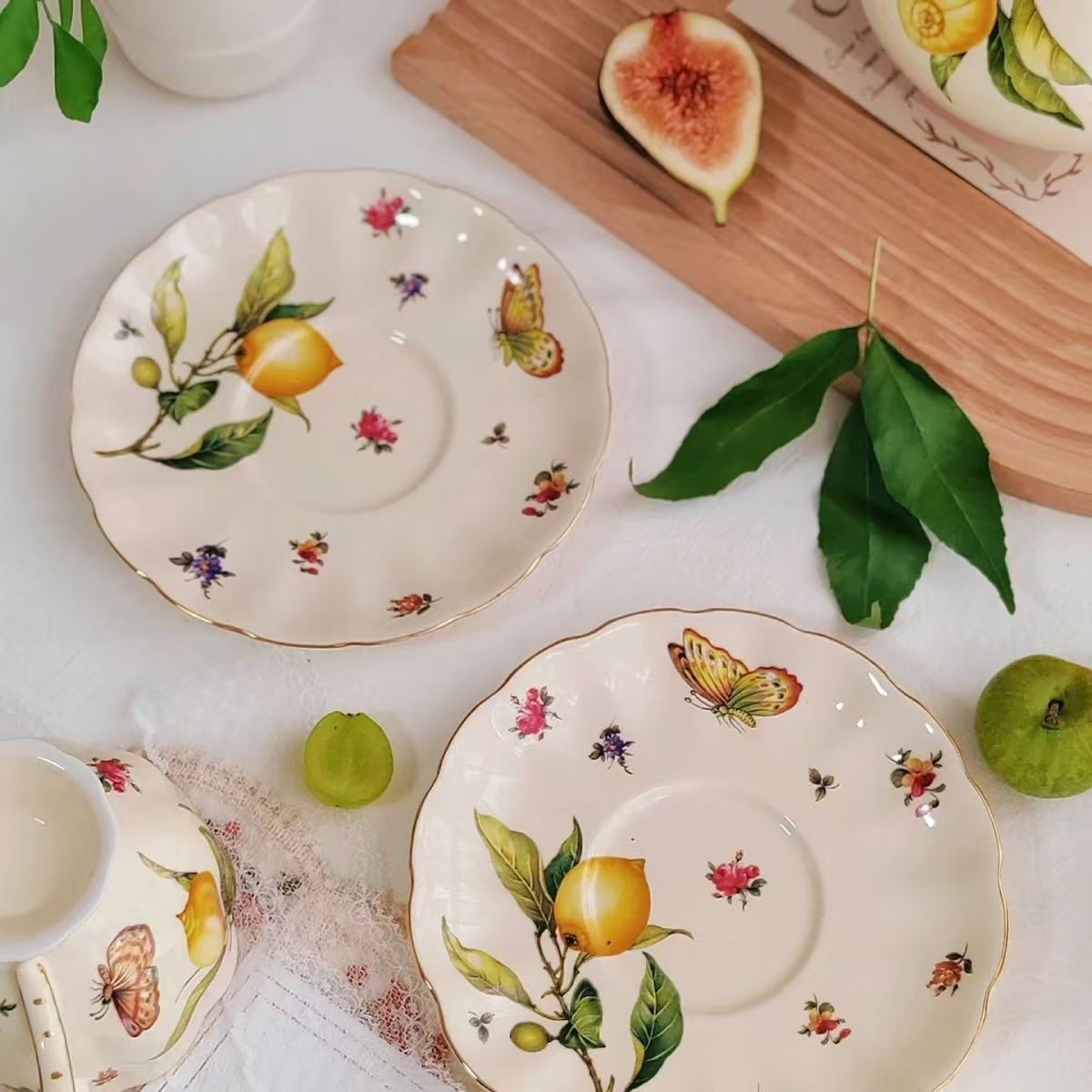 Lemon Teapot Coffee Cup and Sa - огляд і ціна Espresso Cup Saucer